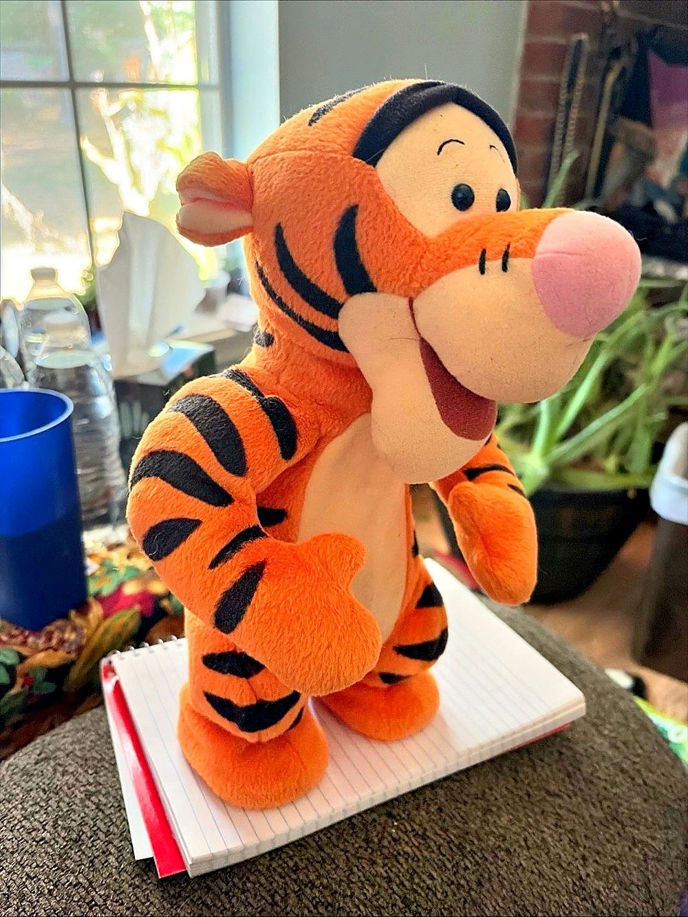 Disney Bounce Around Tigger Plush Stuffed Animal